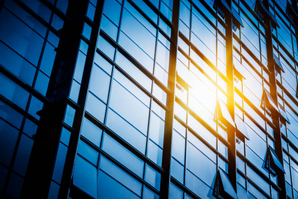 istock Detail glass building background 903217250