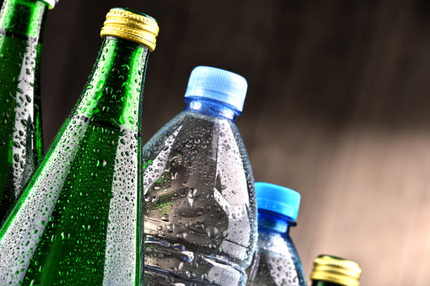 istock Different sorts of bottles containing mineral water 903224238