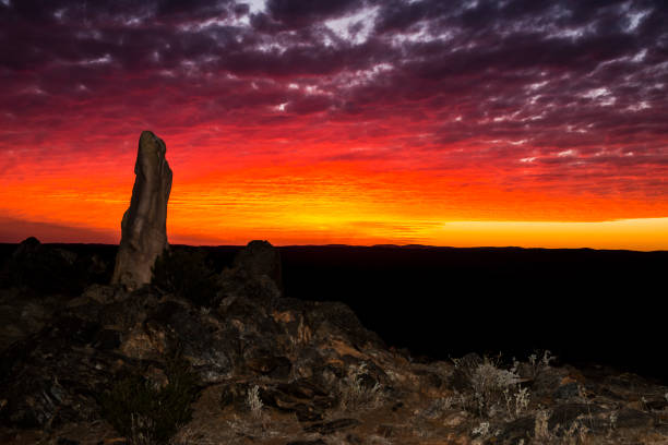 Red Sunset @ Broken Hill NSW Australia