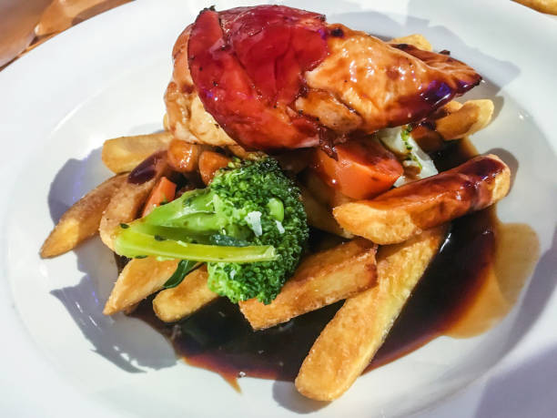 istock Barbecue chicken breast with vegetables 903224988
