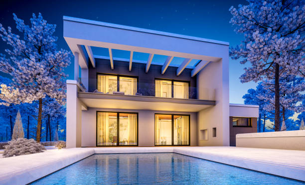 istock 3d rendering of modern cozy house 903225638