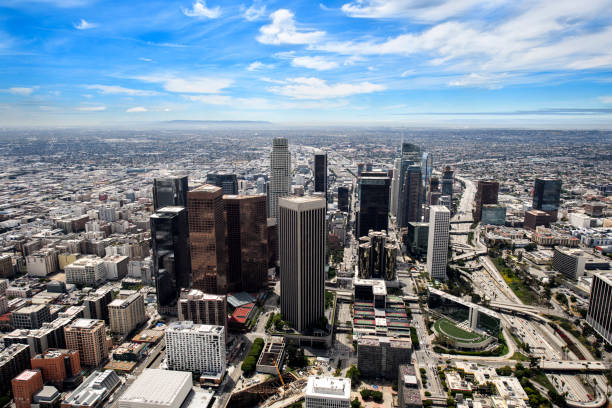 istock Los Angeles from the air 903225964