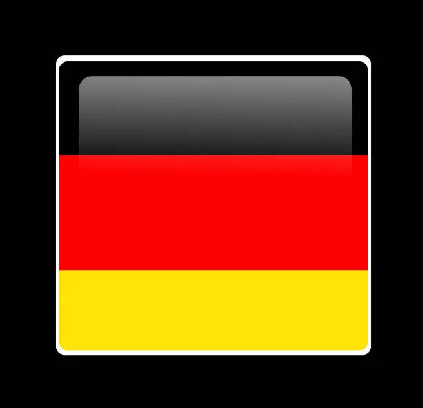 Vector illustration of Germany flag vector