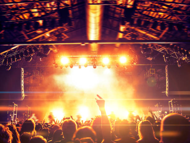 istock Concert crowd point of view 903242602