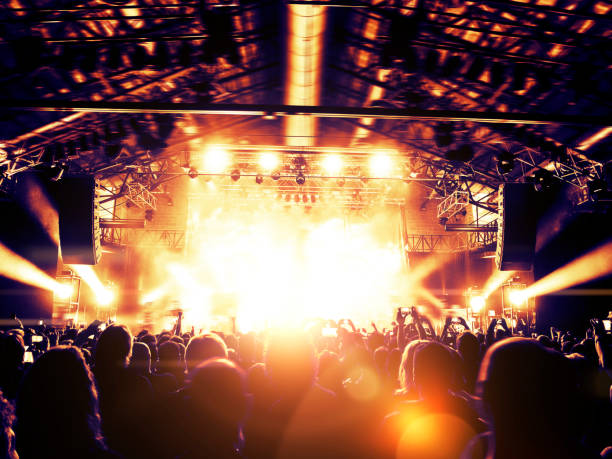 istock Concert crowd point of view 903242630