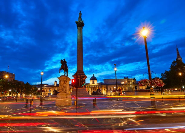 istock London Trafalgar Square sunset Nelson column 903246302