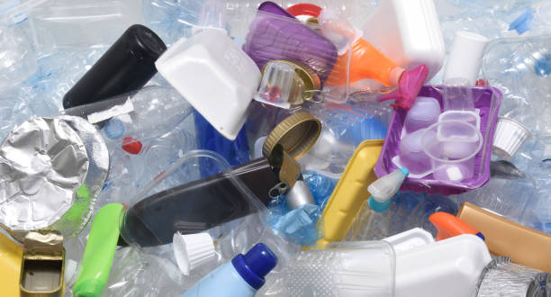 istock close up of a Recycling plastic 903246316