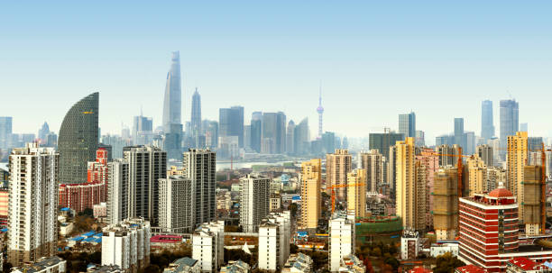 istock Shanghai Pudong city building 903250098