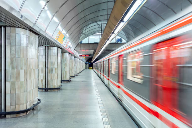 istock Metro station in Prahue. 903253242