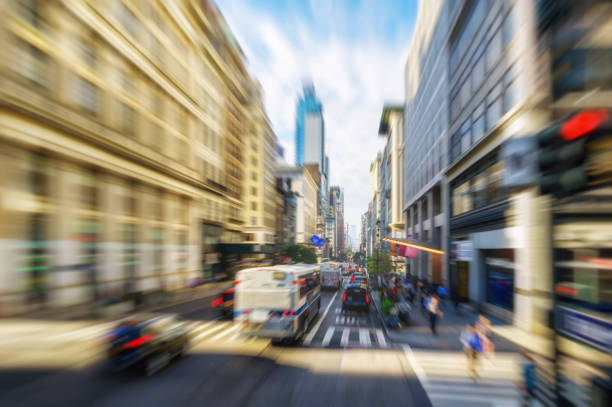 istock 5th fifth avenue manhattan new york velocity abstract motion blur 903256978