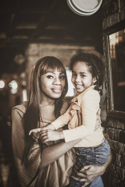 istock African mother and daughter. Portrait. 903261674