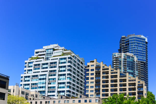 istock Modern Terraced Buildings in Seattle 903272898