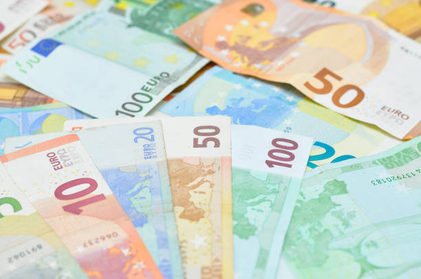 istock Pile of paper euro banknotes. 903274014