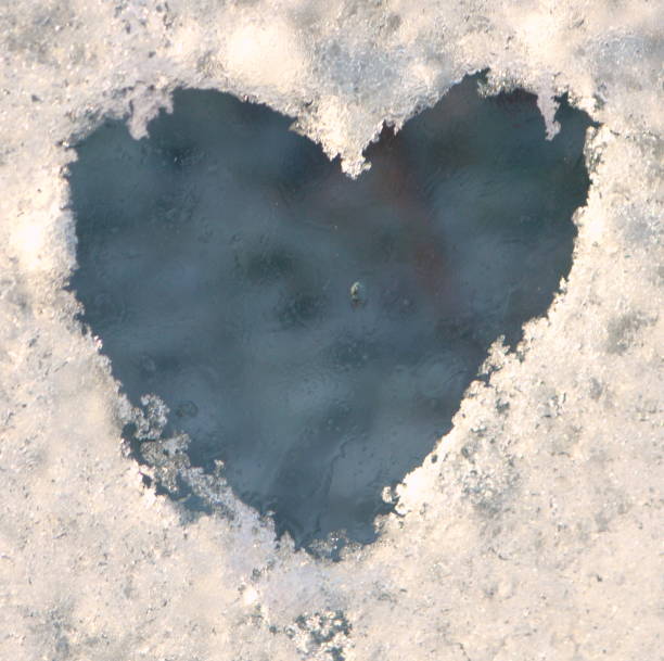 istock Heart Shape drawn on frozen window 903277584