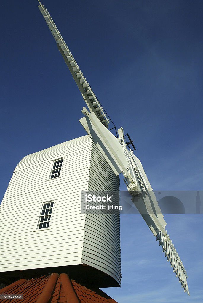 Alten Windmühle in Suffolk England - Lizenzfrei Alt Stock-Foto