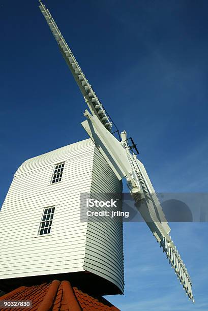 Alten Windmühle In Suffolk England Stockfoto und mehr Bilder von Alt - Alt, Bauholz, Bauwerk