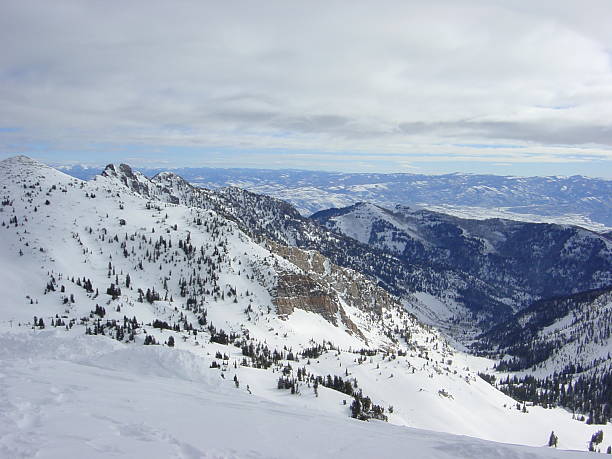 Czysty Zima śnieg Mountain – zdjęcie