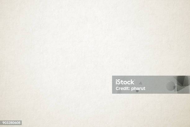 Ivory Off White Paper Texture Stock Photo - Download Image Now - Paper, Textured, Document