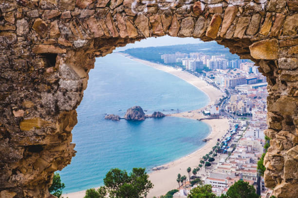 istock Sea coast in Blanes, Costa Brava 903281496