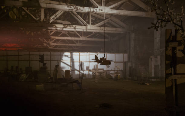 istock Dark Place at Abandoned Factory 903282600