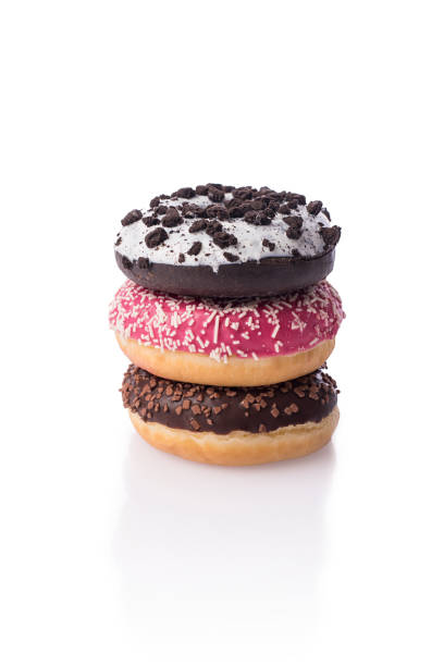 istock Donut with sprinkles isolated on white 903283022