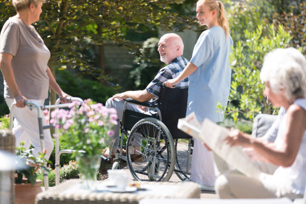 istock Senior people on terrace 903283134