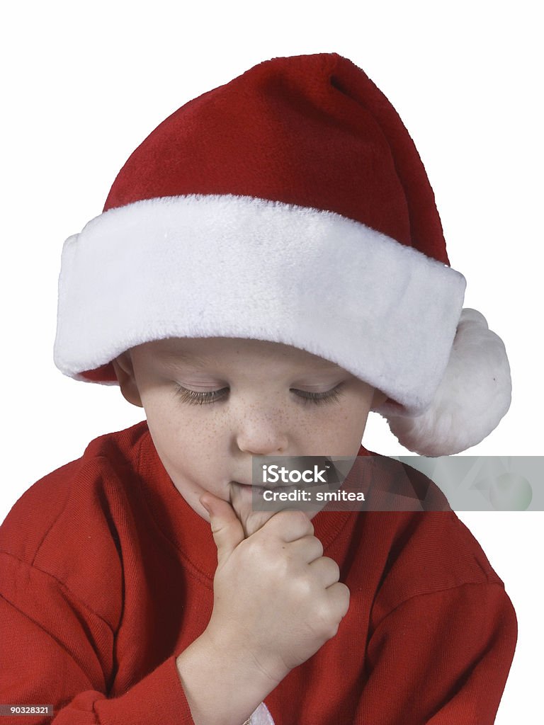 Menino de Natal#3 - Royalty-free Adulto Foto de stock