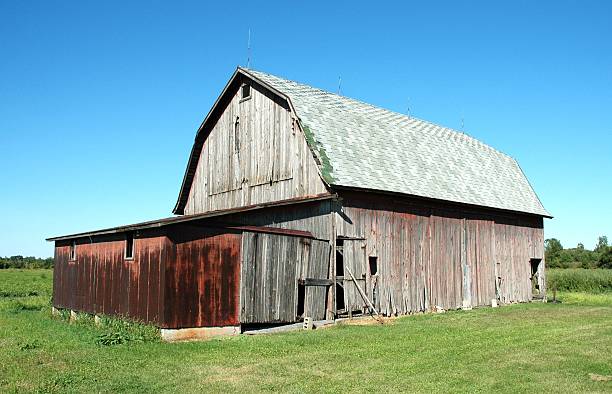istock Old Barn in the Blue and Green 90328565