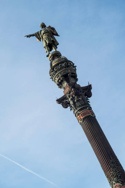 istock Columus Monument in Barcelona, Spain 2018 903286034