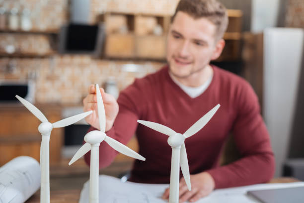 istock Attentive smart engineer checking all the details in his turbines 903286758