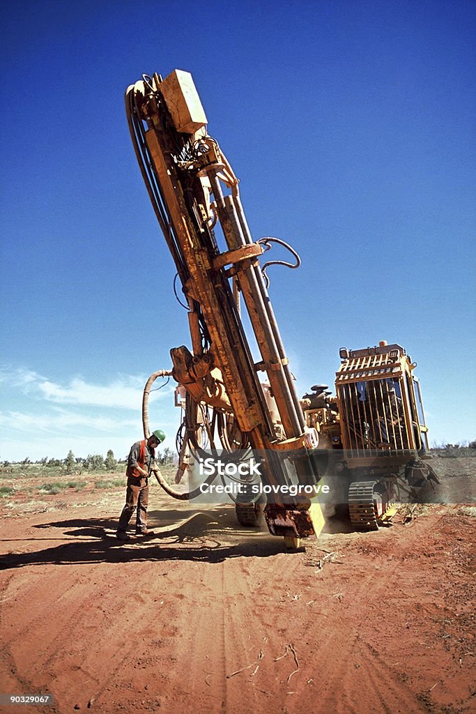 Torre perforadora - Foto de stock de Desierto libre de derechos