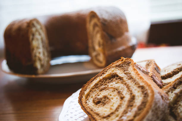 istock Slovenian traditional dessert-potica with walnuts 903290920