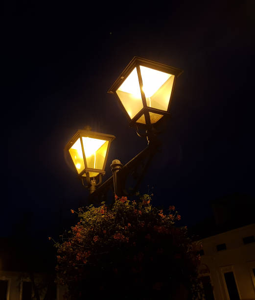 istock Old street lantern in city. 903294146