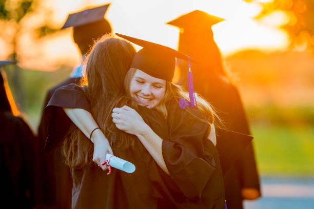 istock Girls Graduation Together 903302064