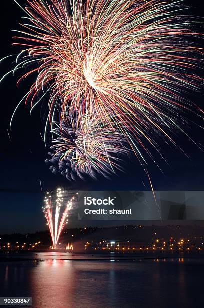 Feuerwerk Stockfoto und mehr Bilder von Blau - Blau, Ca. 4. Jahrhundert, Erster Platz