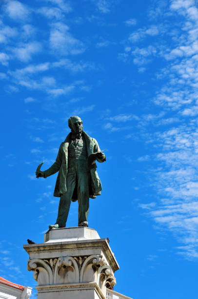 istock Coimbra, Portugal: statue of Joaquim Augusto de Aguiar (erected in 1913) 903314306