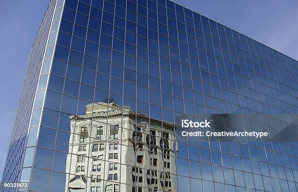 Growing The Business Stock Photo - Download Image Now - Abstract, Architecture, Blue