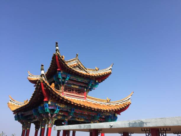 istock Isolated temple in the mountains (Kunming, Yunnan, China) 903318602