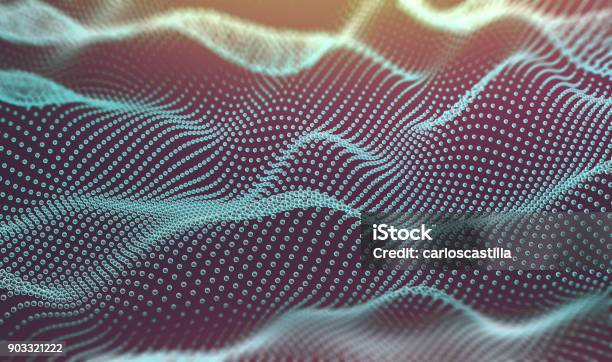 Abstract Mesh And Stucture Background3d Illustration Stock Photo - Download Image Now