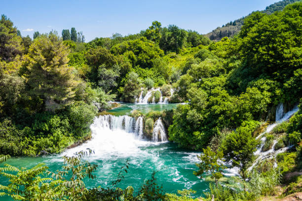 istock Krka waterfalls, croatia. 903321980