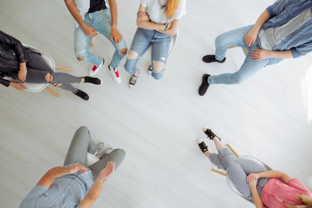istock People brainstorming in the circle 903322356