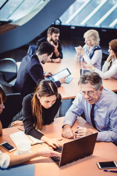 Business People Having a Meeting