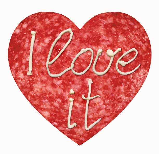 istock Heart shape salami sausage 903334882