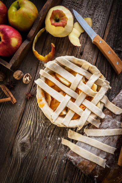 istock Homemade Apple Pie On A Wood Surface 903338788