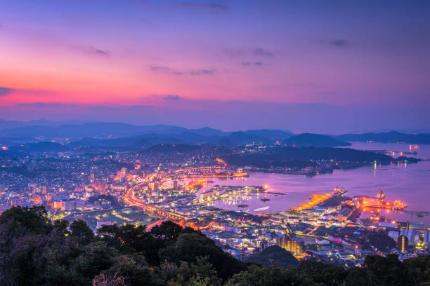 istock Nagasaki Japan Skyline 903349866