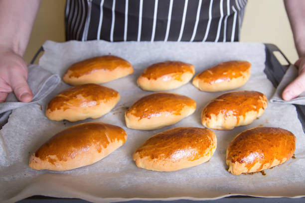 istock Traditional Russian baked pies. 903354208