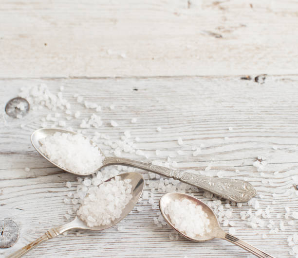 istock Spoons of sea salt 903358266