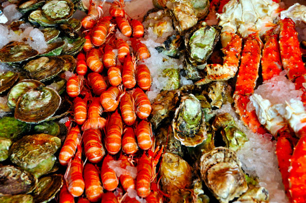 istock fish market of Bergen Norway 903363078