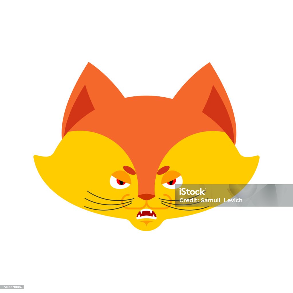 Biểu Tượng Cảm Xúc Giận Dữ Của Fox Quái Thú Hoang Dã Ác Cảm Xúc ...