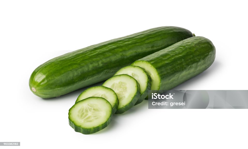 Cucumber Cucumber isolated on white background Cucumber Stock Photo